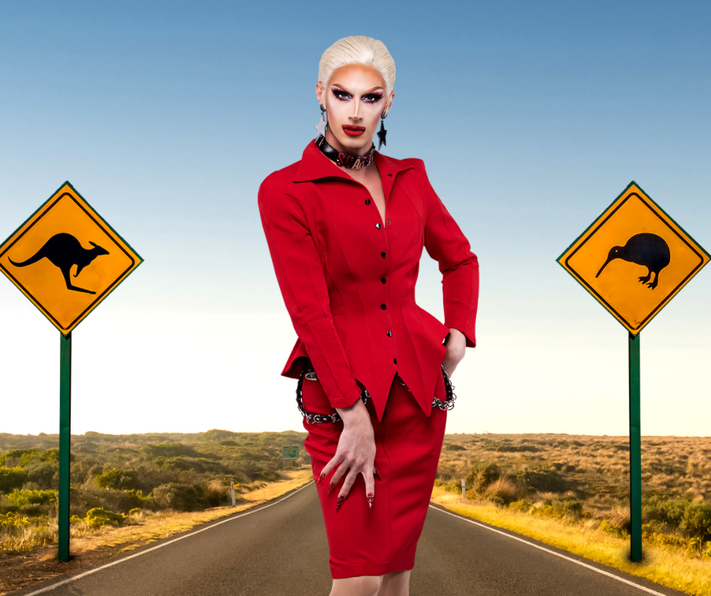 Scarlet Adams confronted about blackface images on Down Under
