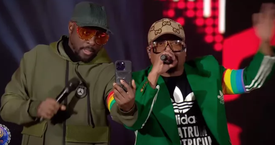 The Black-Eyed Peas show LGBTQ+ solidarity during NYE concert in Poland