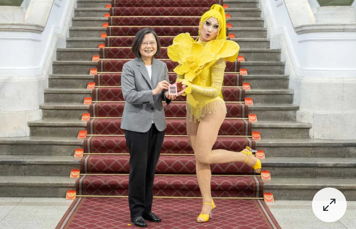 Nymphia Wind details experience perfoming for President of Taiwan