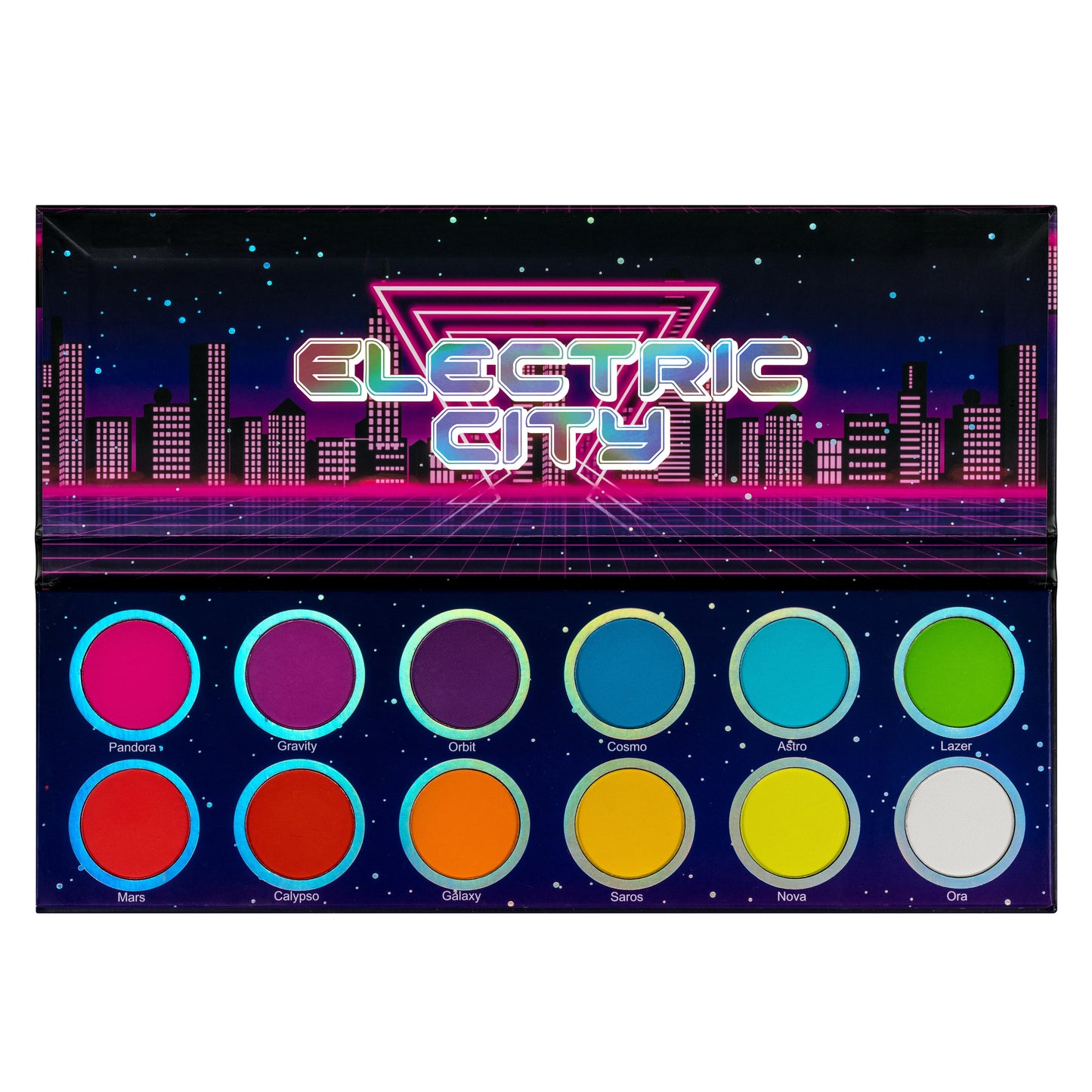 Morgan McMichaels Bonus Item: Electric City Eyeshadow Palette by Luerella Cosmetics