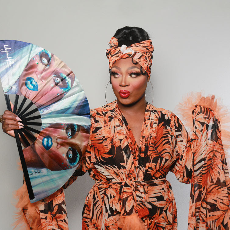 Mayhem Miller's "The Look" Hand Fan