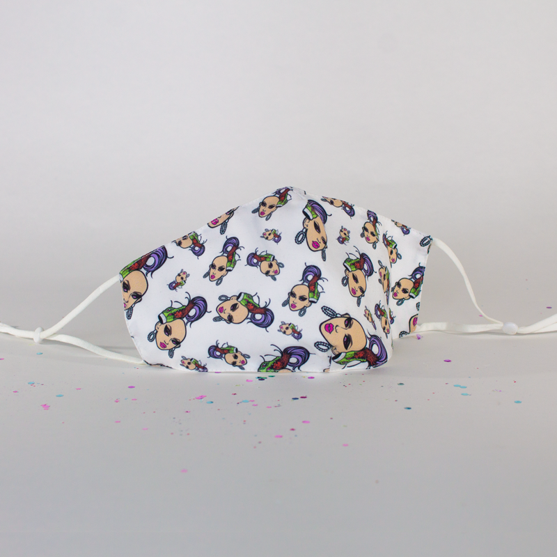 Ongina's Classic Print Mask