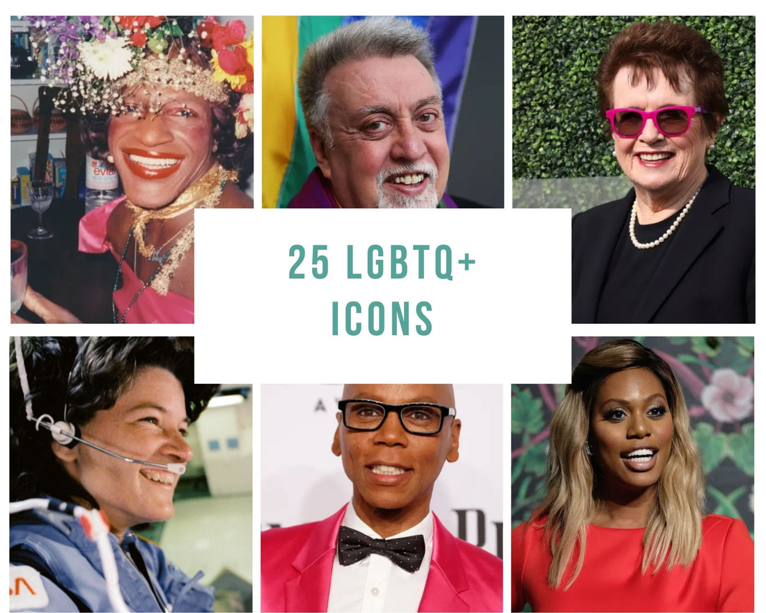 Top 25 LGBTQ+ icons you should know
