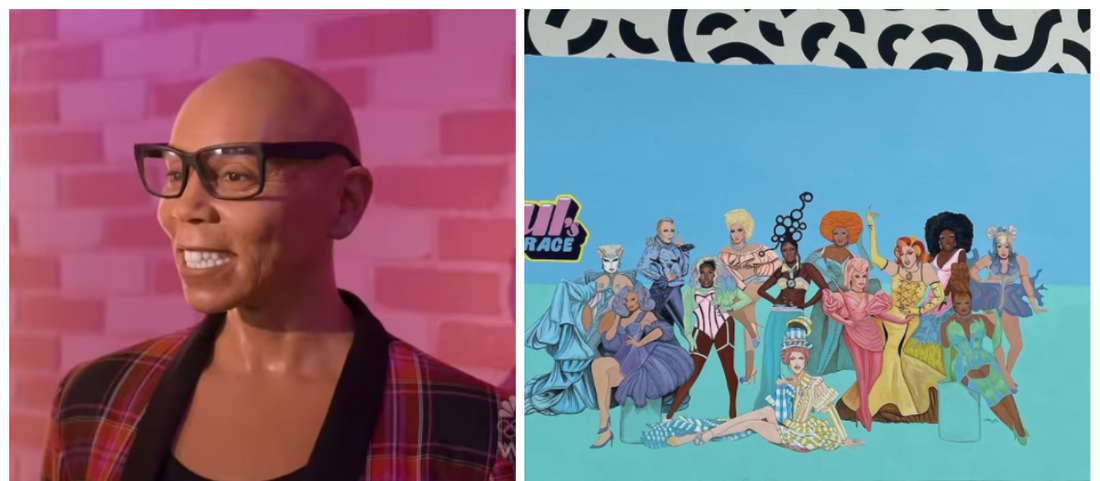 'Drag Race' art pops up in popular US cities