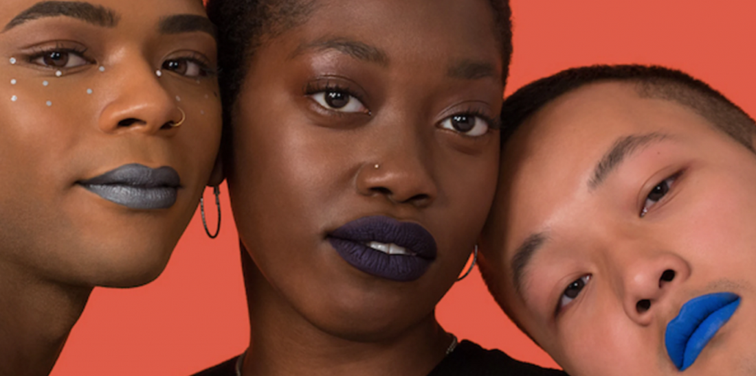 We Are Fluide Cosmetics promotes gender inclusive products.|Fluide Cosmetics honors Black trans women in new campaign.