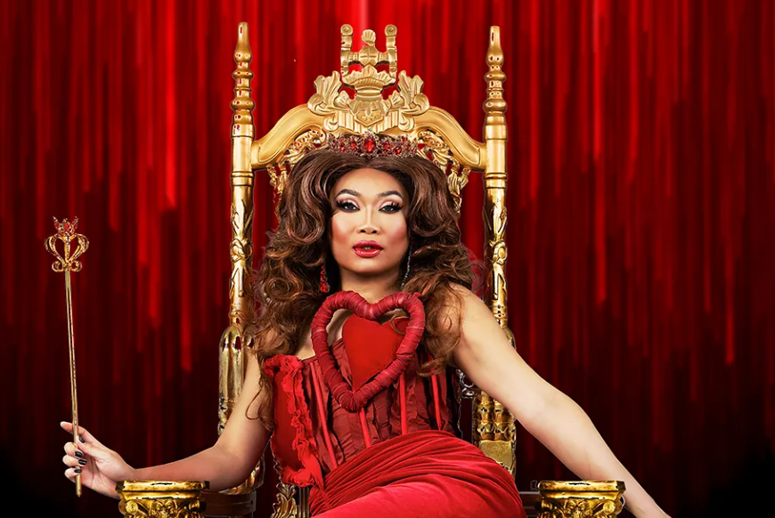 Image: Jujubee plays matchmaker in "Queen of Hearts" podcast