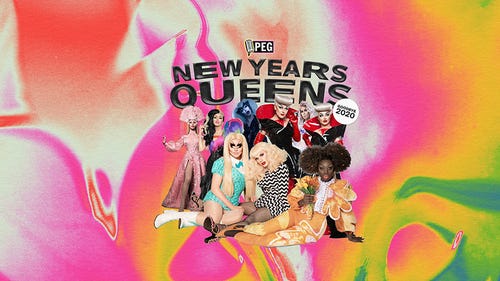 It's a drag queen New Year's Eve with drag royalty from RuPaul's Drag Race!